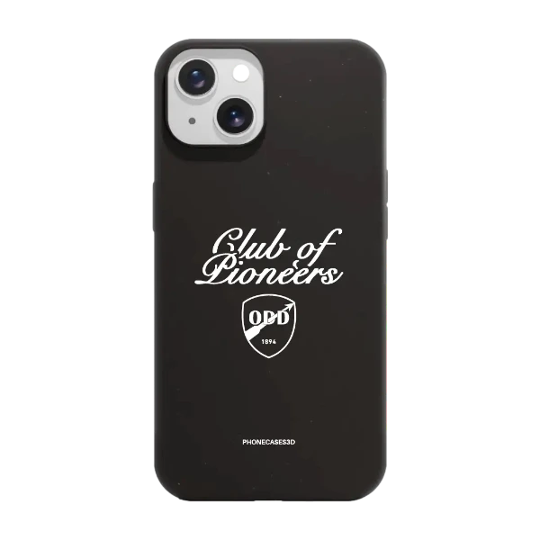Phonecases3D iPhone 13 Odds Ballklubb kompostoituva suojakuori, musta