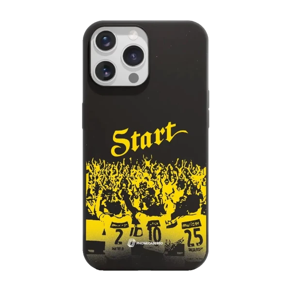 Phonecases3D iPhone 14 Pro IK Start kompostoituva suojakuori, musta