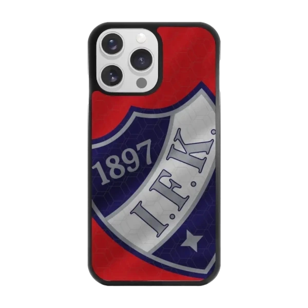 Phonecases3D iPhone 14 Pro HIFK Hockey -3D suojakuori, musta