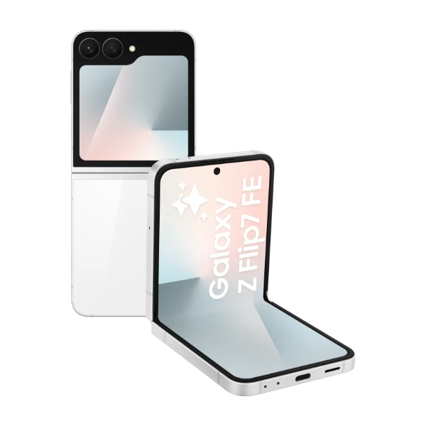 Samsung Galaxy Z Flip7 FE 128 GB, white