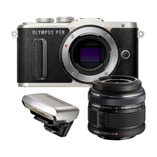 Olympus E-PL8 14-42 II R Kit, svart