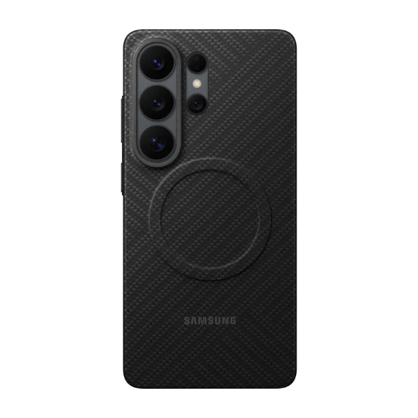 Samsung Galaxy S26 Ultra Carbon Magnet -suojakuori, musta