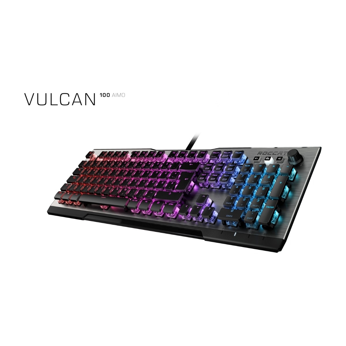 ROCCAT VULCAN 100 AIMO GAMING TASTATUR Power.no ROCCAT Vulcan 100 AIMO Gaming Tastatur | Greencom
