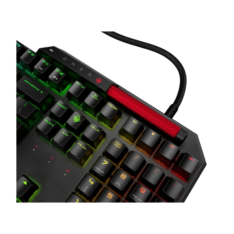 HP OMEN SEQUENCER SPILLTASTATUR Power.no HP OMEN by Sequencer Tastatur Dansk Svart | Billig