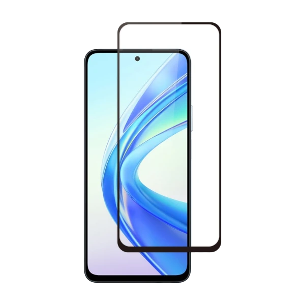 Screenor Honor X7b NFC Full Cover -panssarilasi, läpinäkyvä