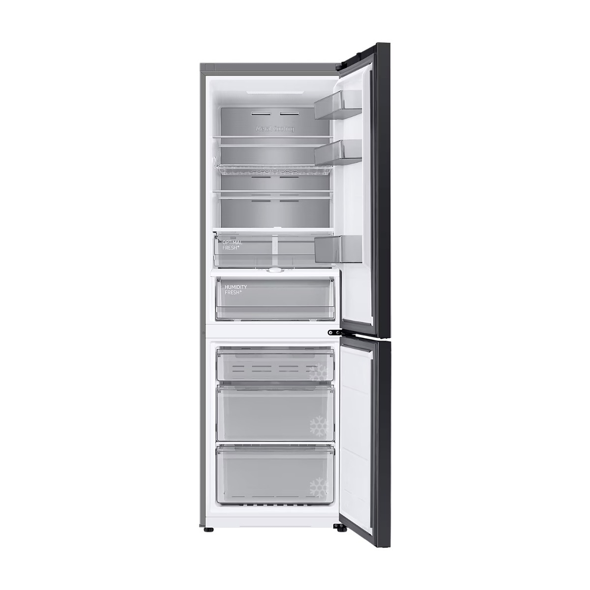 Samsung Bespoke RB34C7B5D22/EF kølefryseskab, Clean Black billede 4