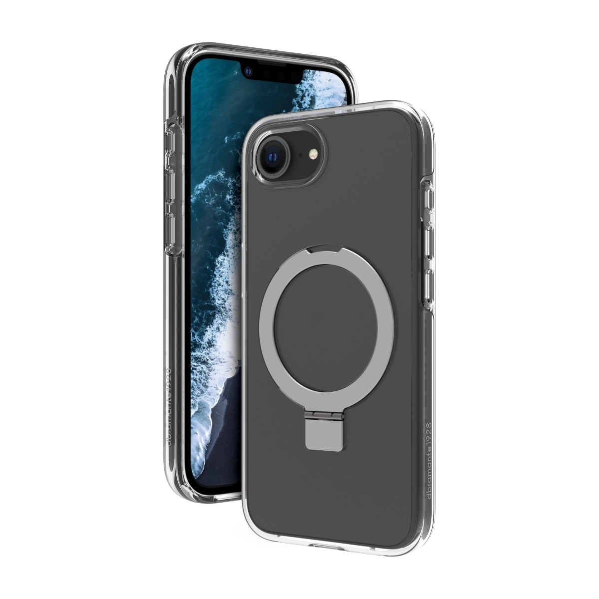 Dbramante iPhone 17e/16e Iceland Pro Qi2 stativdeksel, gjennomsiktig