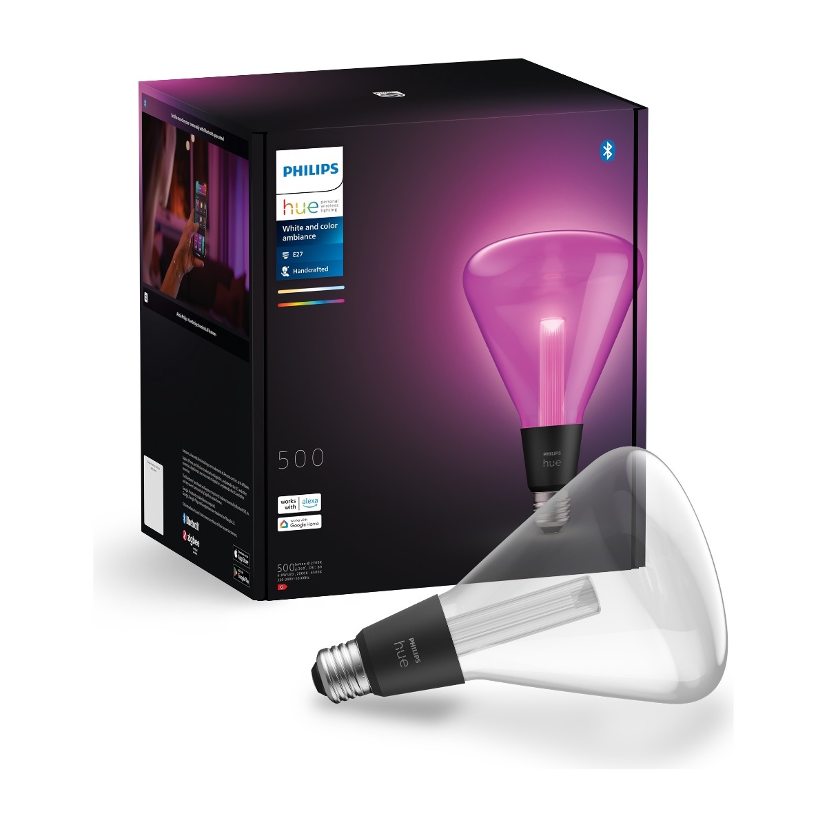 Philips Hue Lightguide smartlampa Triangel E27