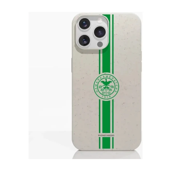 Phonecases3D iPhone 14 Pro HamKam kompostoituva suojakuori, valkoinen