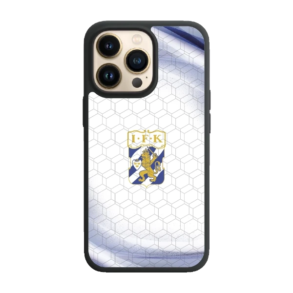 Phonecases3D iPhone 16 Pro Max IFK Göteborg -3D suojakuori, musta