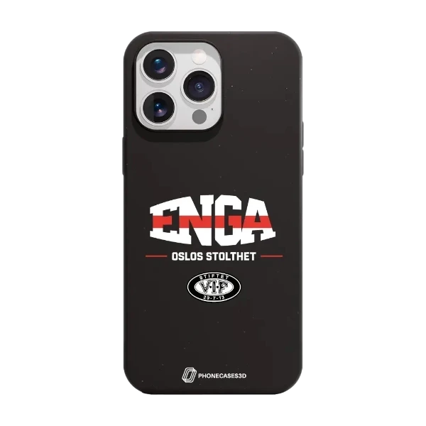 Phonecases3D iPhone 16 Pro Max VIF kompostoituva suojakuori, musta