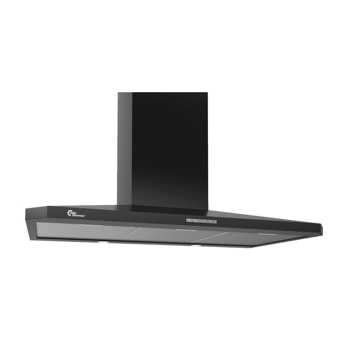 Thermex Decor 787 vægmonteret emhætte, 90 cm sort