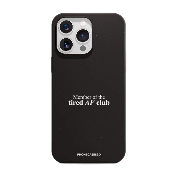 Phonecases3D iPhone 16 Pro Max Marit Bakkli kompostoituva suojakuori, musta