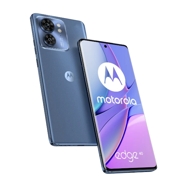 Motorola edge 40 256 GB smarttelefon, Lunar Blue