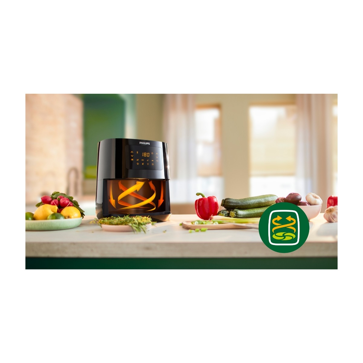 Philips HD9252/90 Essential Compact airfryer billede 8