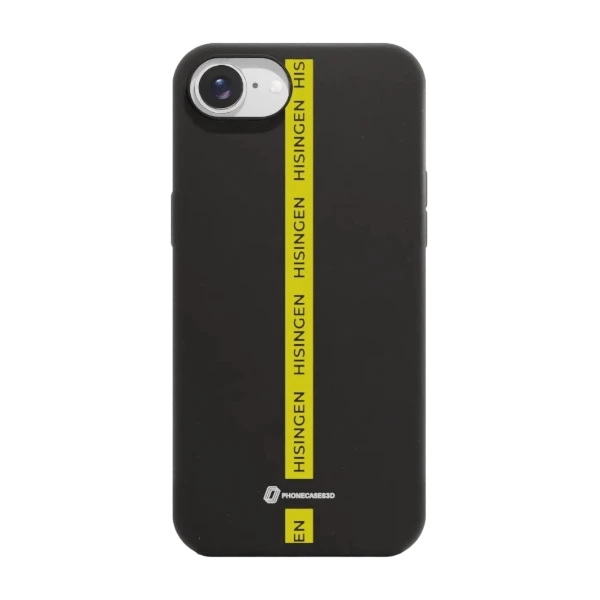 Phonecases3D iPhone 17e/16e BK Häcken kompostoituva suojakuori, musta