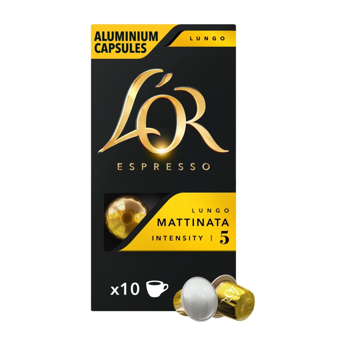 L'OR Capsules Lungo Mattinata - 10 pcs billede 1