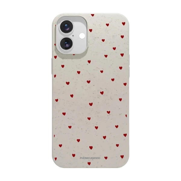 Phonecases3D iPhone 16 Plus Martine Halvorsen kompostoituva suojakuori, valkoinen