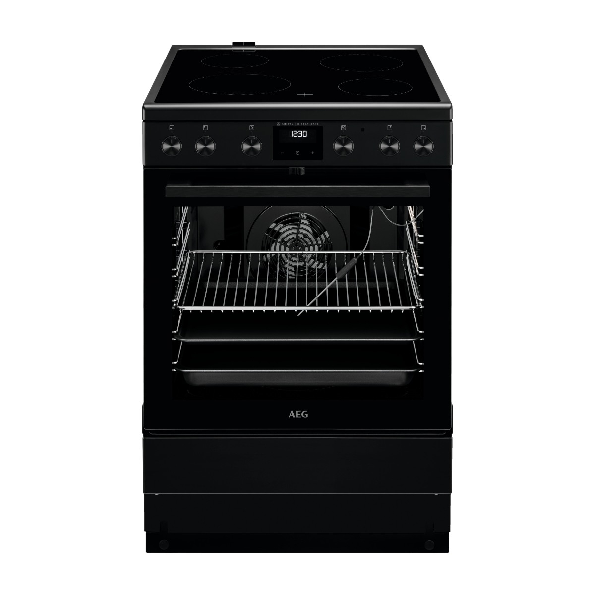 AEG CCS6662ABB keramisk komfur billede 1