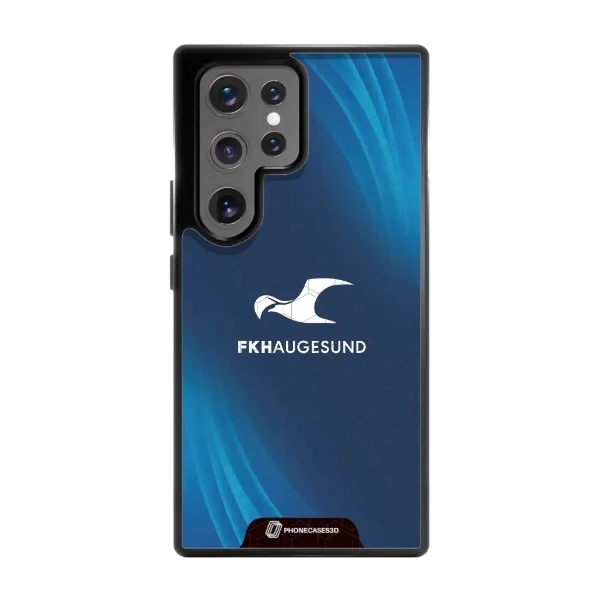 Phonecases3D Samsung Galaxy S25+ FK Haugesund -3D suojakuori, musta