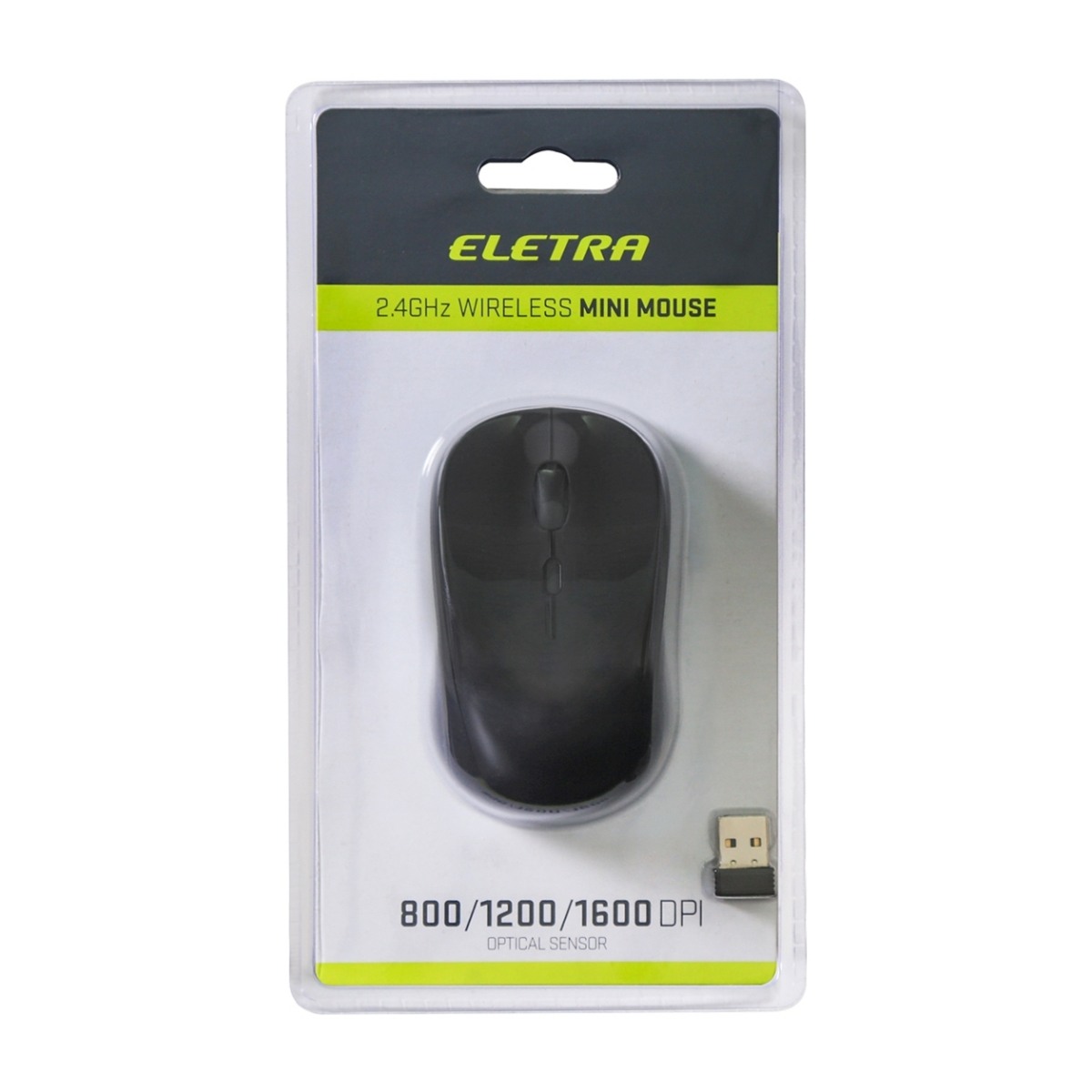 ELETRA EWM200 TRÅDLØS MUS SORT Power.no ELETRA WHITE WIRL MOUSE Power.no