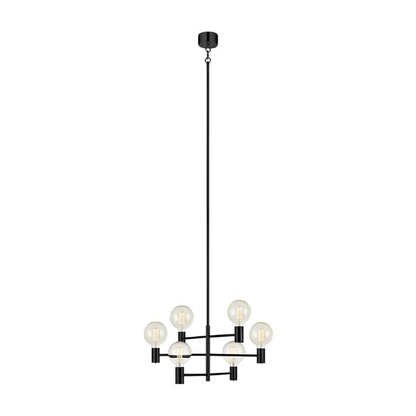 MARKSLÖJD CAPITAL TAKLAMPE 6L SVART Power.no TAKLAMPE MARKSLÖJD CAPITAL SVART