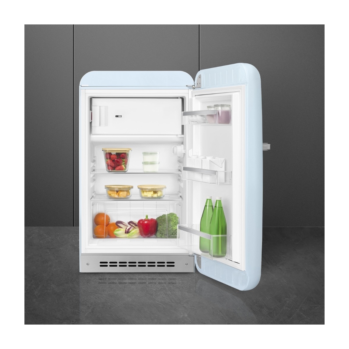 Smeg 50's Style FAB10RPB6 køleskab med fryseboks billede 7
