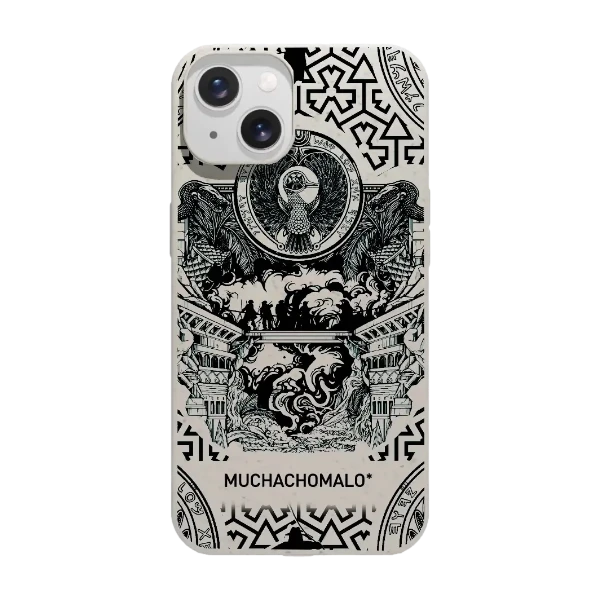 Phonecases3D iPhone 13 Muchacho Malo kompostoituva suojakuori, valkoinen
