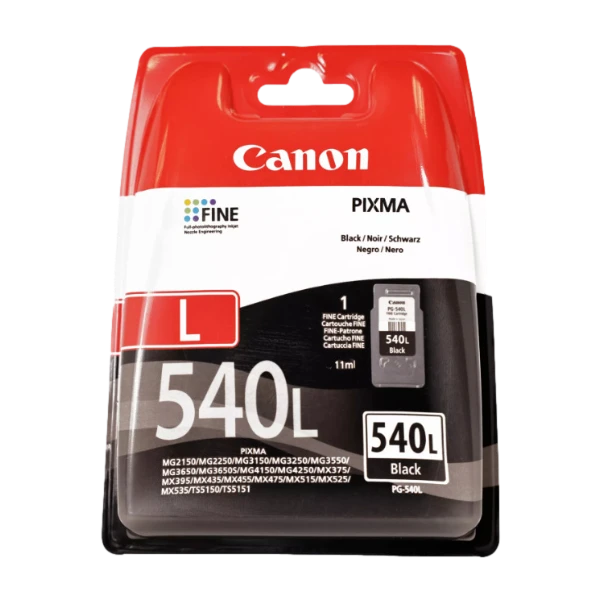 Canon PG-540 L, musta mustekasetti