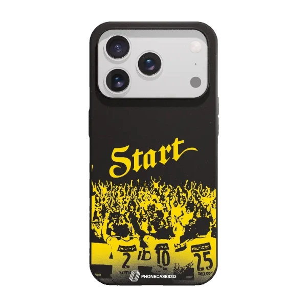 Phonecases3D iPhone 17 Pro Max IK Start kompostoituva suojakuori, musta