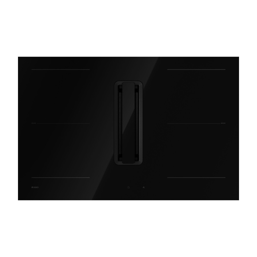 Asko HIH3843FB1 induktionskogeplade med integreret emhætte billede 6
