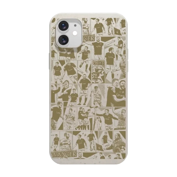 Phonecases3D iPhone 11 Viking FK kompostoituva suojakuori, valkoinen