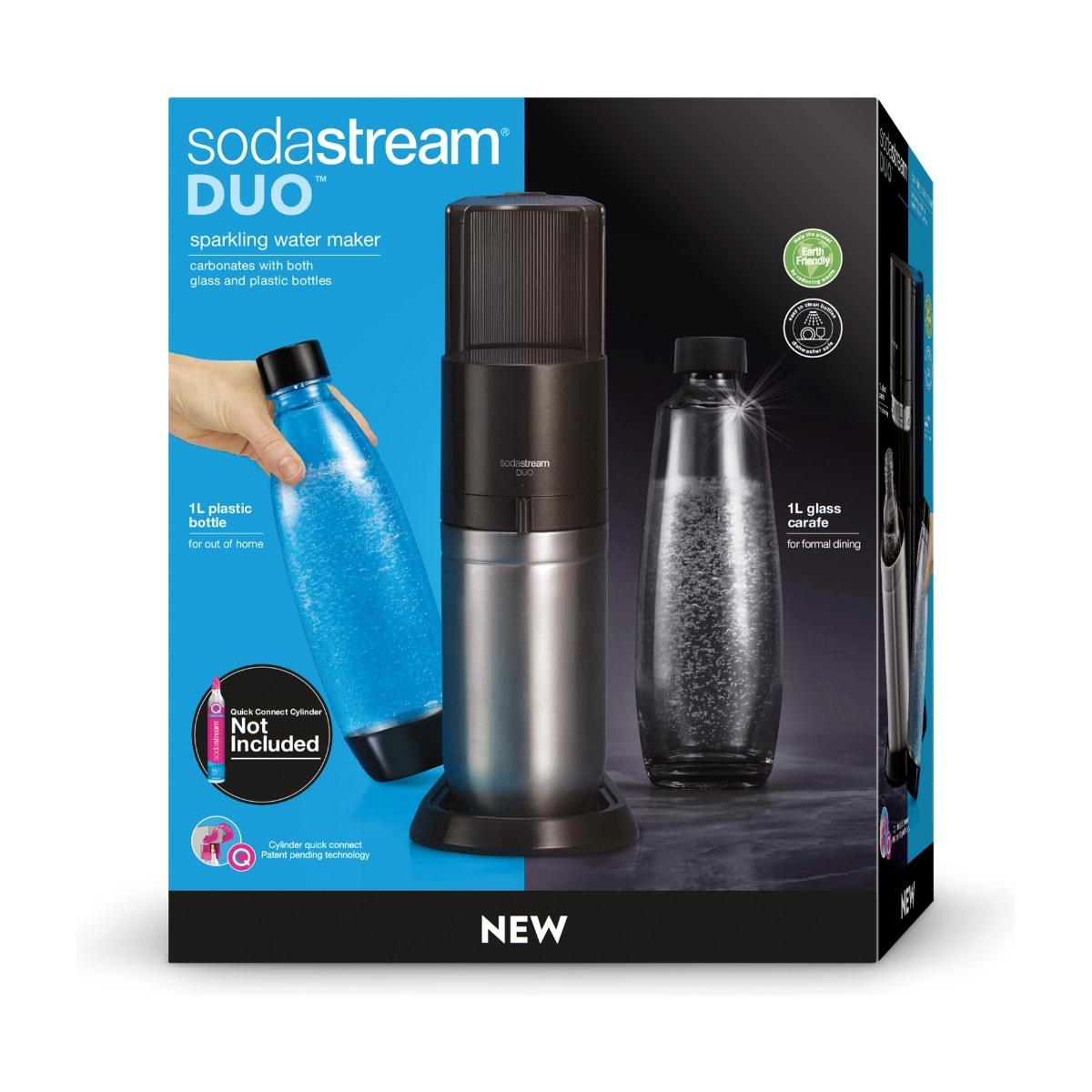 SodaStream Duo sodavandsmaskine, sort billede 2