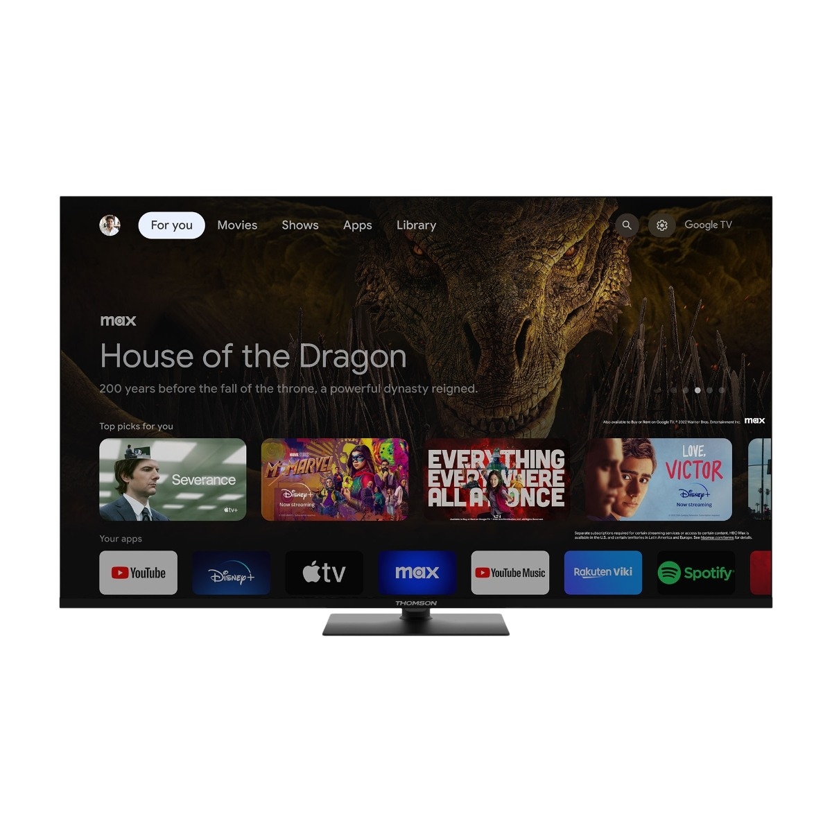 50" 4K UHD Google TV 50UG5C14