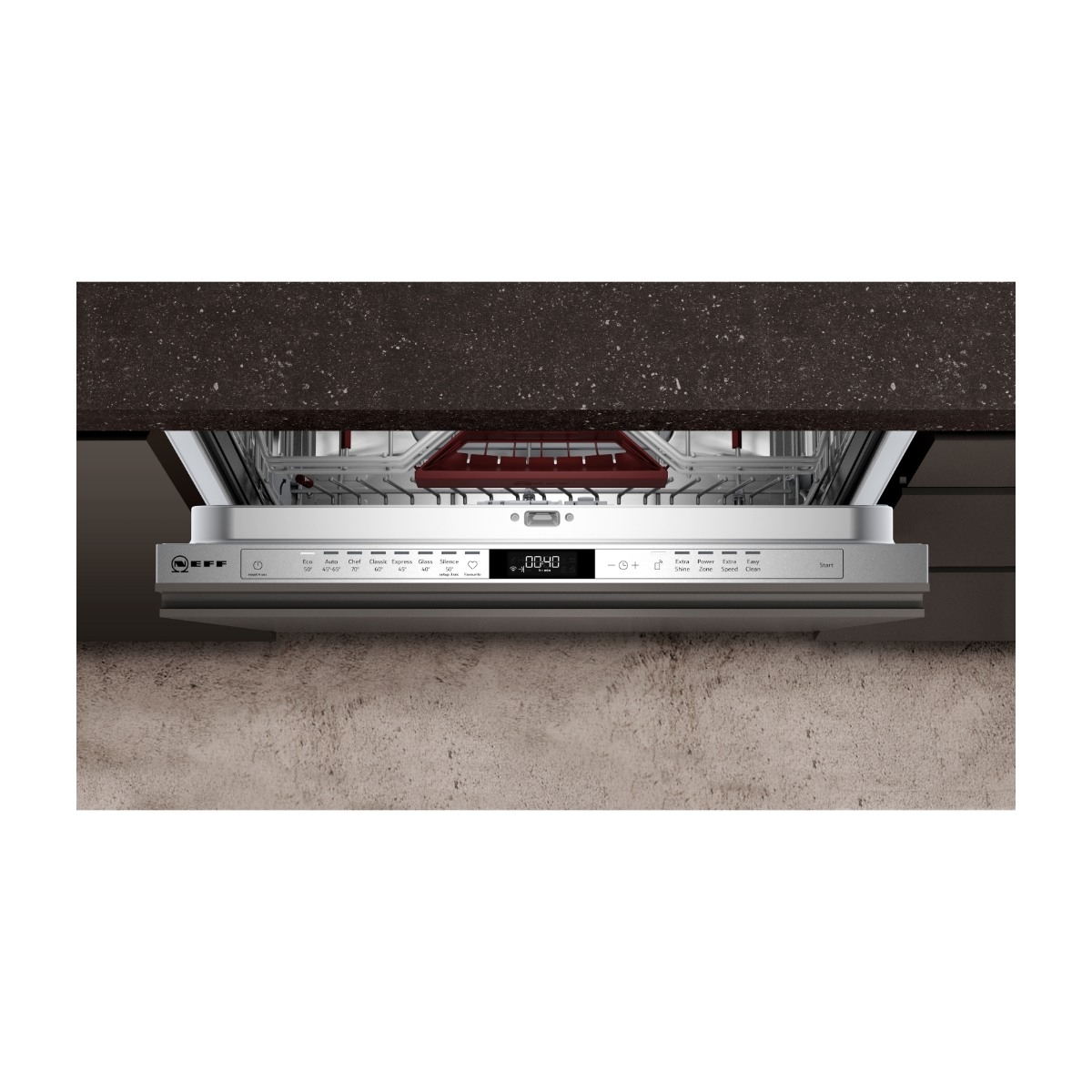 Neff N 70 S257ZCX35E integreret opvaskemaskine billede 2