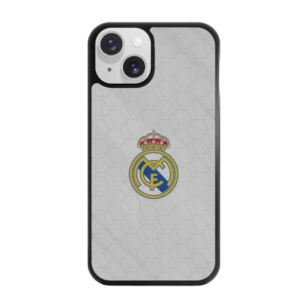 Phonecases3D iPhone 14 Real Madrid -3D suojakuori, musta