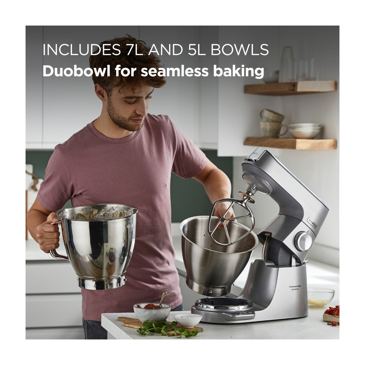 Kenwood Køkkenmaskine Titanium Chef Baker XL billede 7