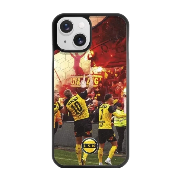 Phonecases3D iPhone 15 Lillestrøm SK -3D suojakuori, musta