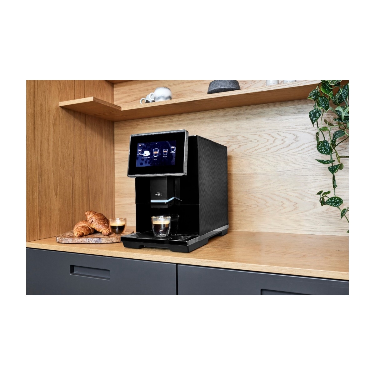 Witt Premium espresso espressomaskine, sort billede 8