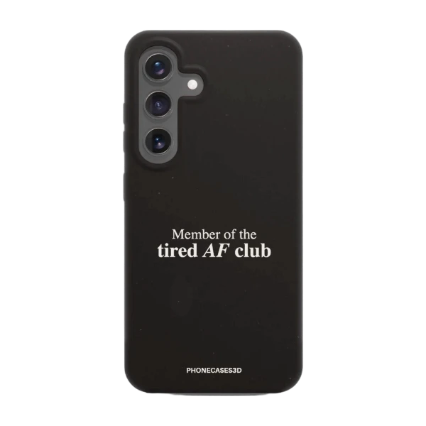 Phonecases3D Samsung Galaxy S25 Marit Bakkli kompostoituva suojakuori, musta
