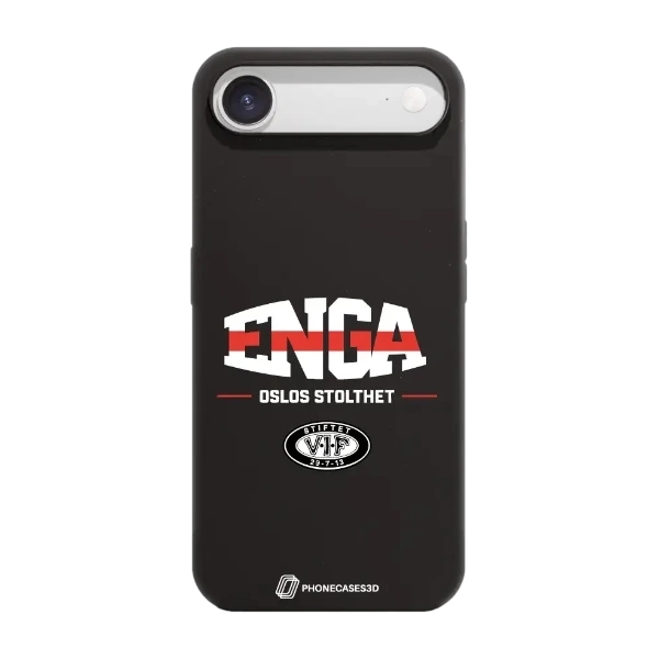 Phonecases3D iPhone Air VIF kompostoituva suojakuori, musta