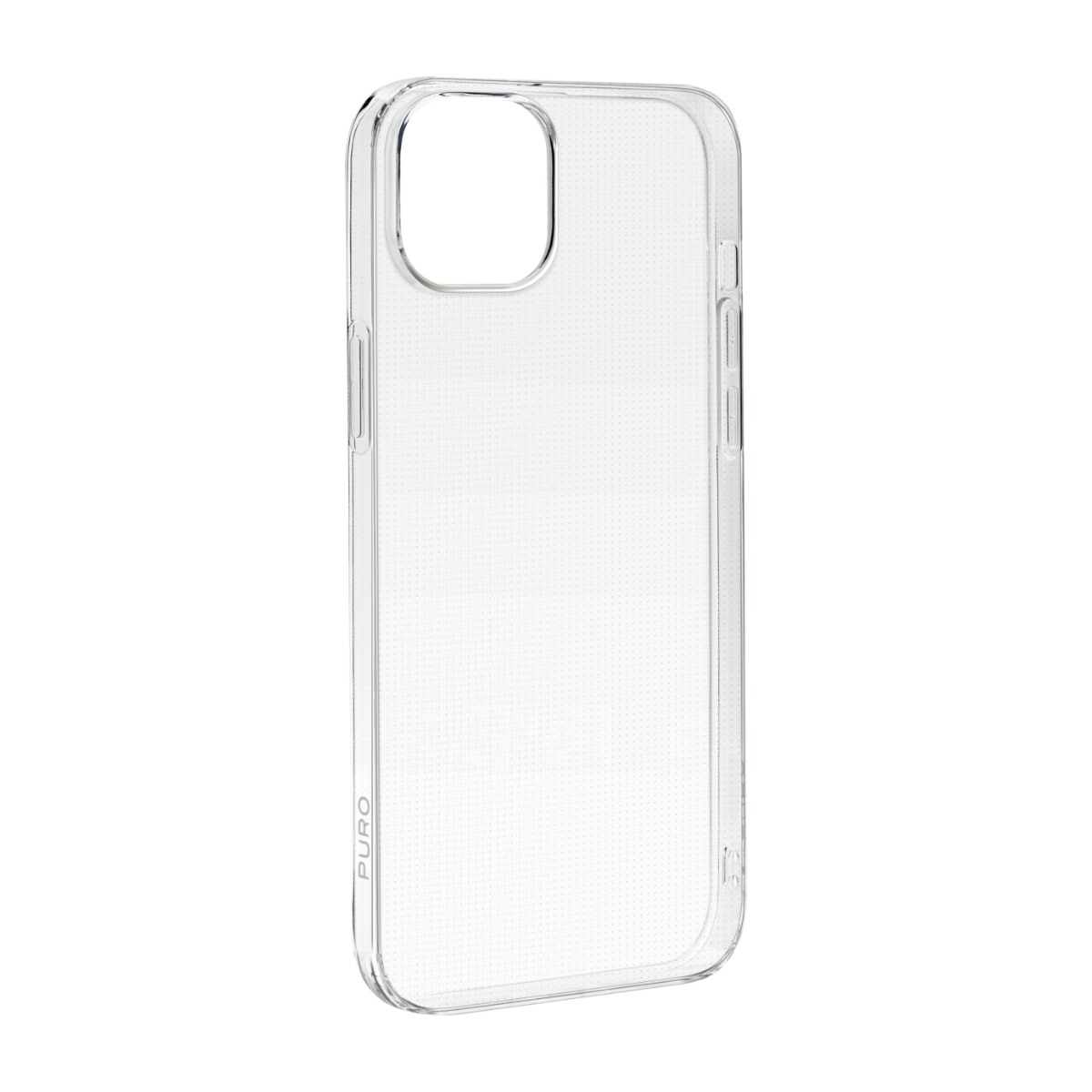 Puro iPhone 15 Plus 0.3 Nude TPU deksel, gjennomsiktig