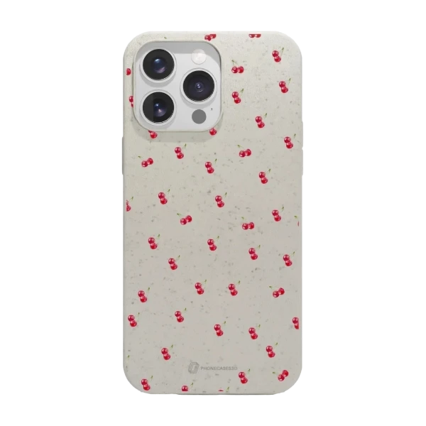 Phonecases3D iPhone 16 Pro Max Martine Halvorsen kompostoituva suojakuori, valkoinen