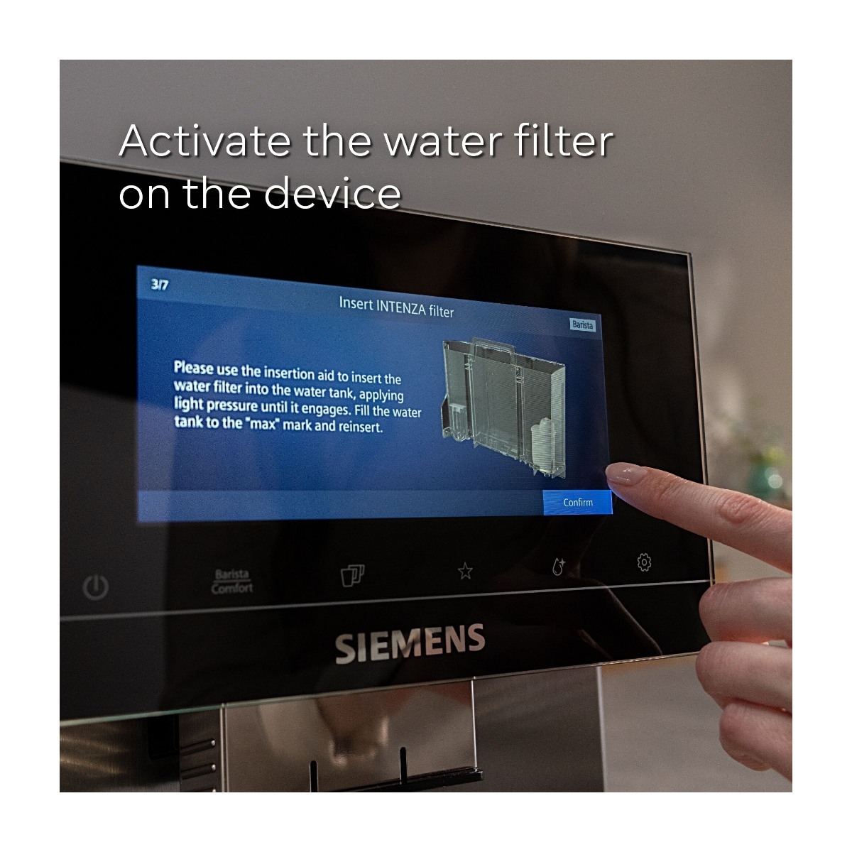 Siemens BRITA Intenza TZ70033A billede 9