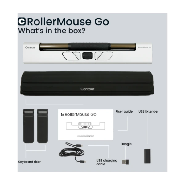 Contour RollerMouse Go - Power.fi