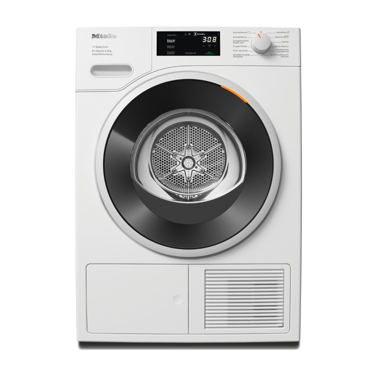 TSF763 WP EcoSpeed Tørketrommel (hvit)