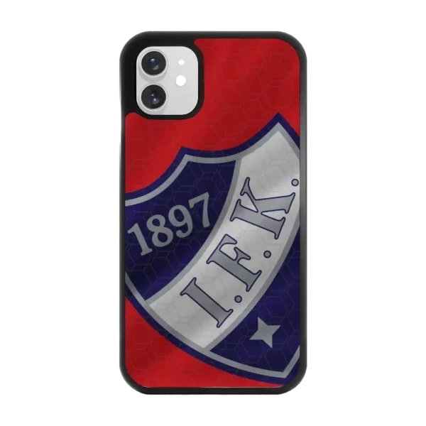 Phonecases3D iPhone 11 HIFK Hockey -3D suojakuori, musta