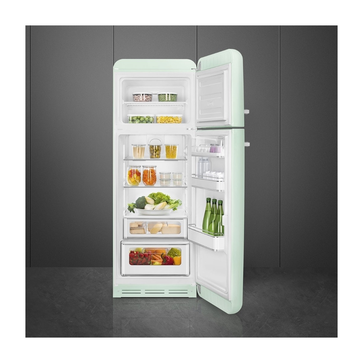 Smeg 50's Style FAB30RPG6 kølefryseskab billede 7