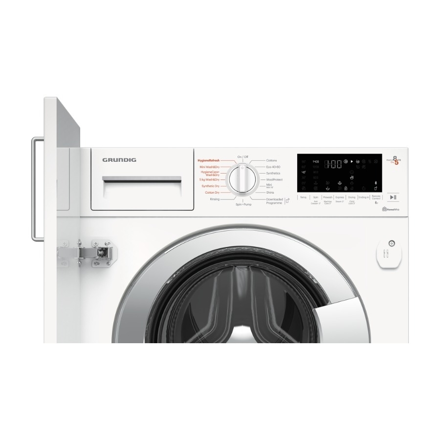 Grundig GWDI8542 vaskemaskine/tørretumbler billede 6