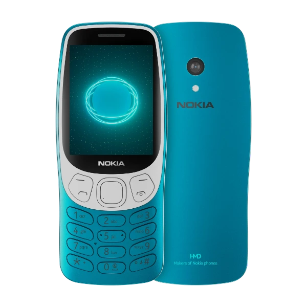 Nokia 3210 4G mobiltelefon, Scuba Blue